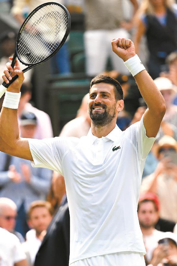 关于拉沃尔杯轻取美网，德约科维奇高光表现的信息