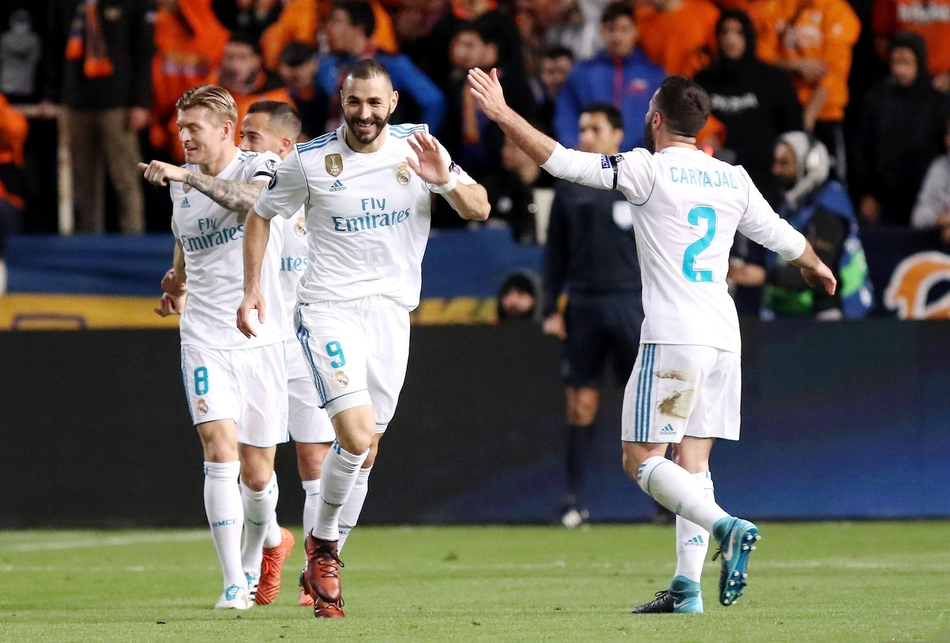 皇马强势摩洛哥,本泽马高光表现 皇马强势摩洛哥,本泽马高光表现